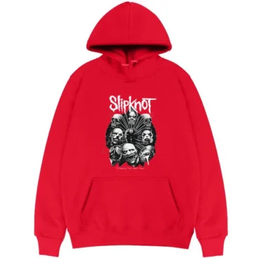 Slipknot Red Hoodie