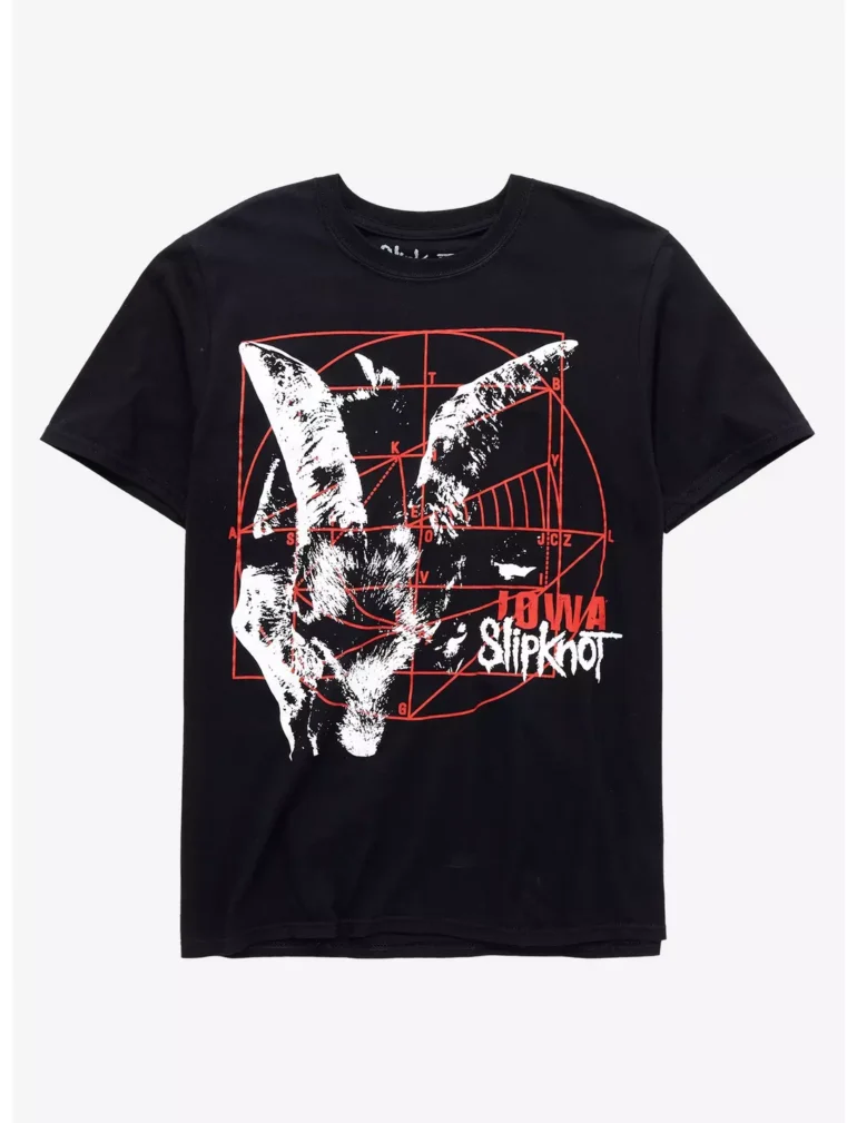 Slipknot Iowa Geometric Cover T-Shirt Hot Topic