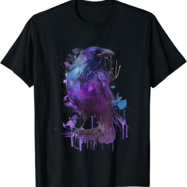 Slipknot Merch Crowz Raven Colorful Design T Shirt