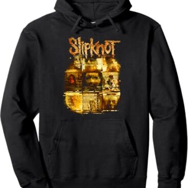 Slipknot Slipknot All Hope Is Gone Yellow Static Pullover Hoodie
