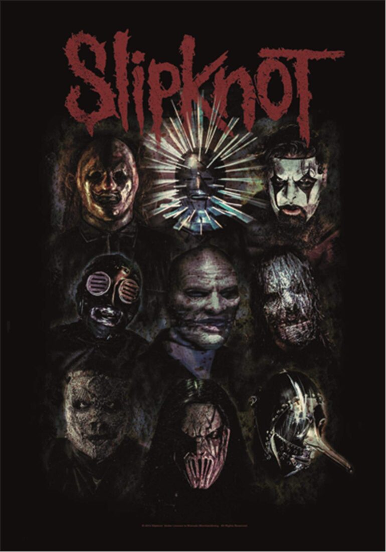 Amazon Slipknot Oxidised large Fabric Poster