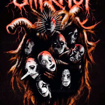 slipknot Poster Pin Page