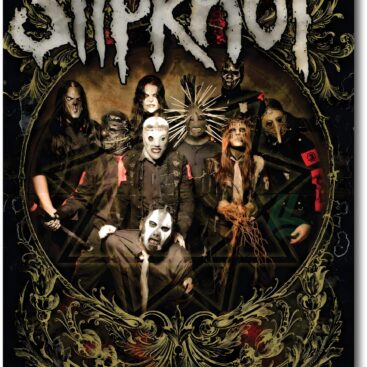 Slipknot Poster Heavy Metal Music Band Masks