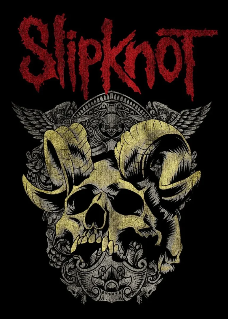 Metalcore Slipknot Poster Picture Metal Print